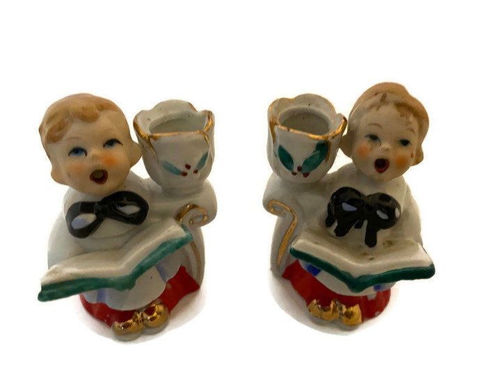 Midcentury Choirboy Candle Holders at Duckwells