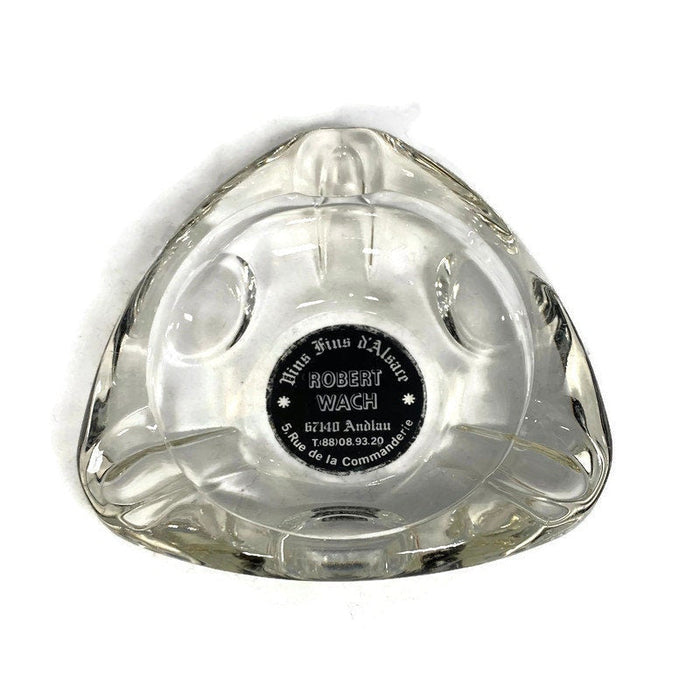 Midcentury French Glass Advertising Ashtray at Duckwells