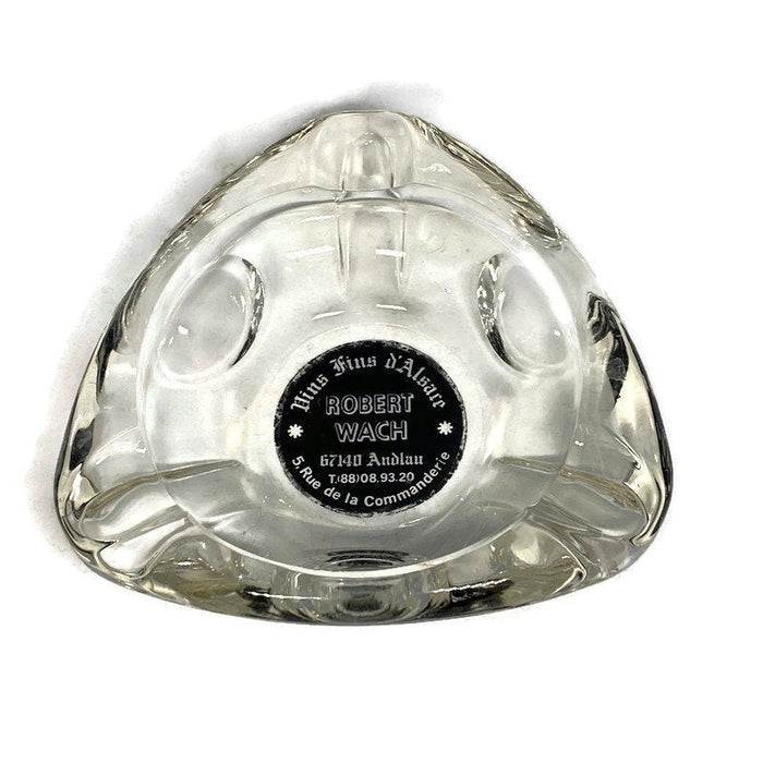 Midcentury French Glass Advertising Ashtray at Duckwells