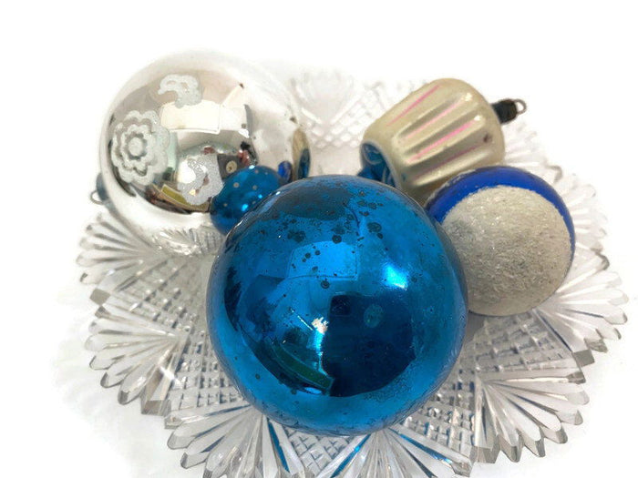Midcentury Glass Christmas Ornaments at Duckwells