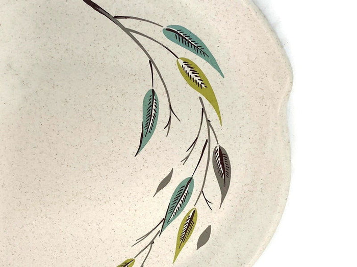 Midcentury Harmony House Whispering Leaves Dinner Plates at Duckwells