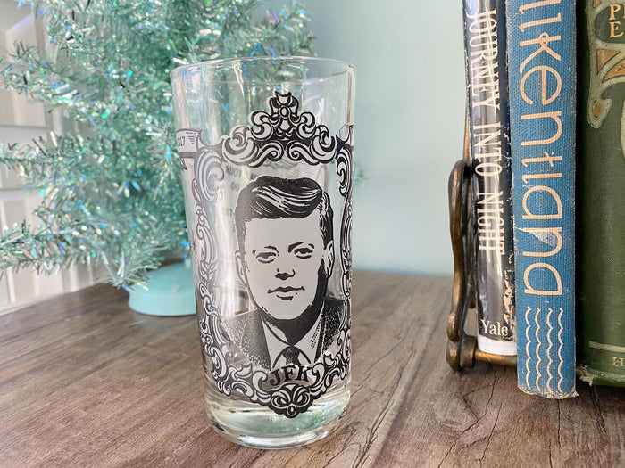 Midcentury John F. Kennedy Glass at Duckwells