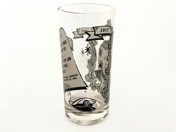 Midcentury John F. Kennedy Glass at Duckwells