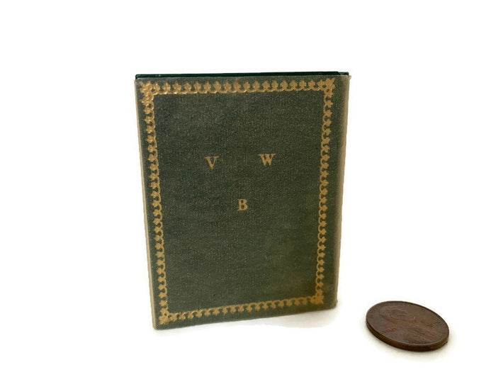 Midcentury Miniature Book, From a Writer's Notebook at Duckwells