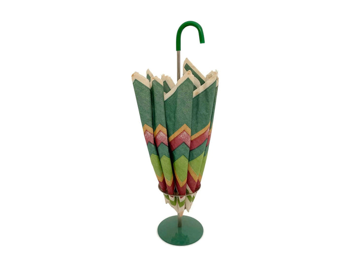 Midcentury Napkin Umbrella Holder with Original Package at Duckwells