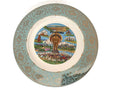 Midcentury Oklahoma State Souvenir Plate at Duckwells