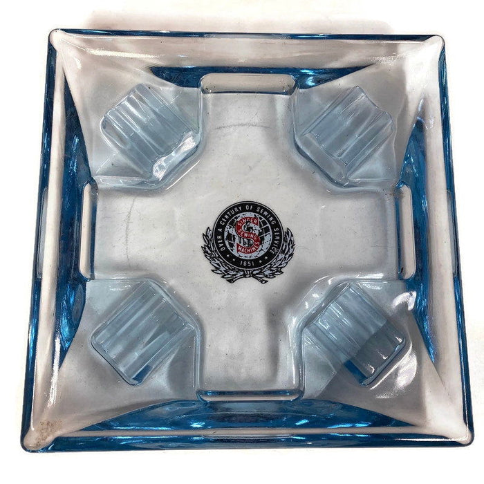 Midcentury Singer Sewing Machine Anniversary Ashtray at Duckwells