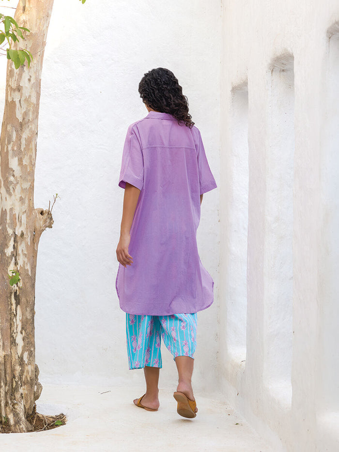 Mogra Cotton Oversized Shirt