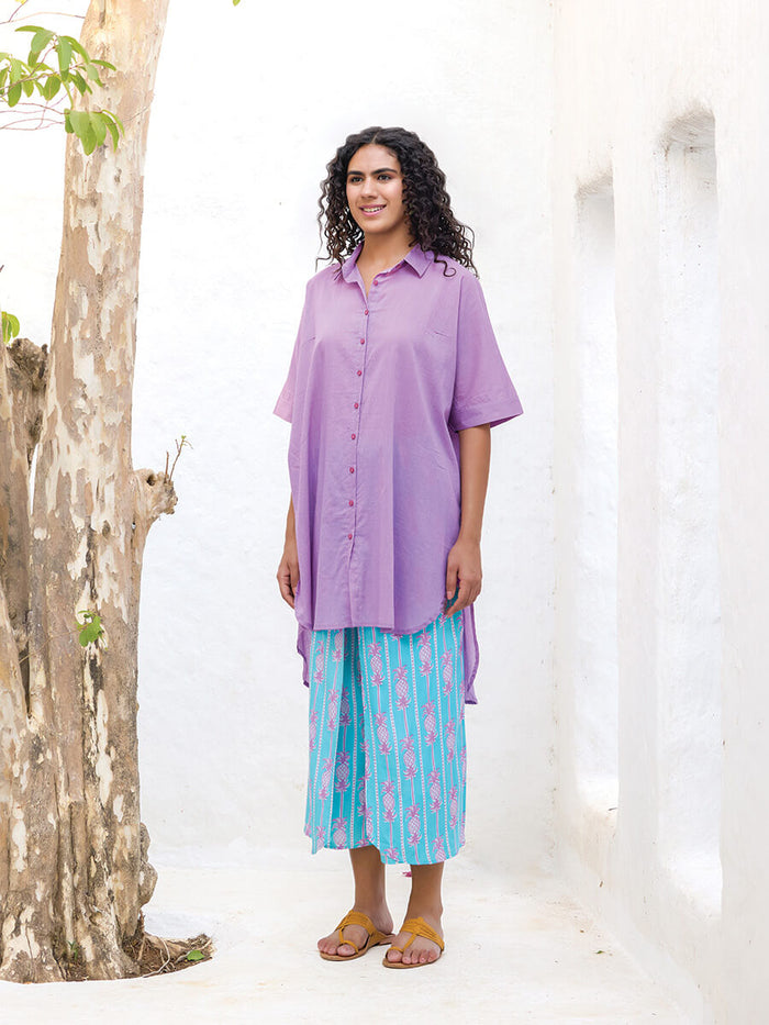 Mogra Cotton Oversized Shirt