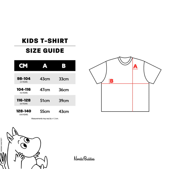 Moomin Dreaming Kids T-shirt