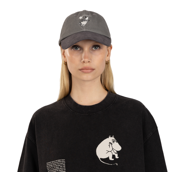 Moomin Novels Washed Denim Cap