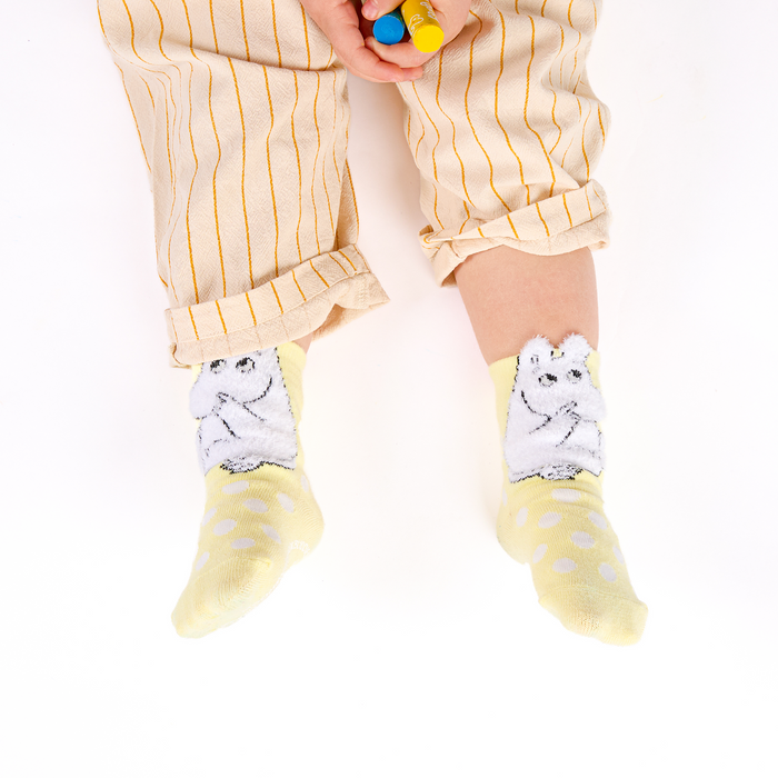 Moomintroll Fluffy Kids Socks