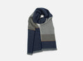 Navy Bahana Lambswool Scarf - Cushendale Woollen Mills