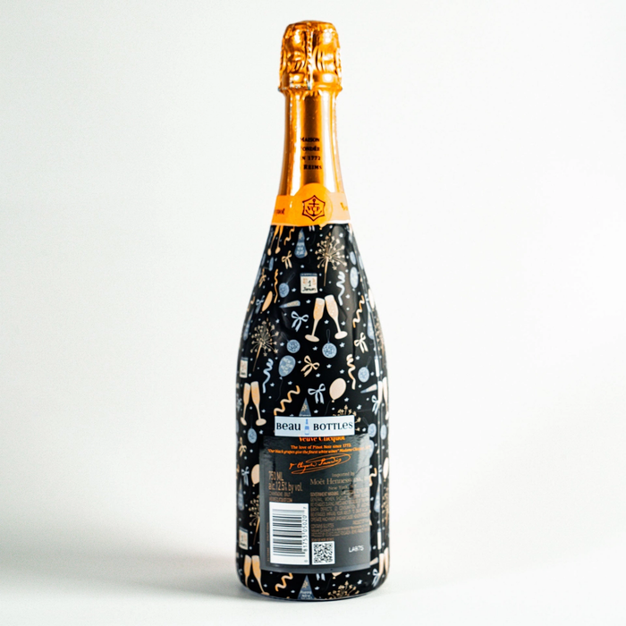 NYE Celebration Champagne Bottle Wrap