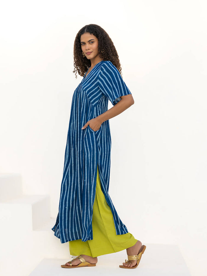 Nysa Long Kurta - Pinklay