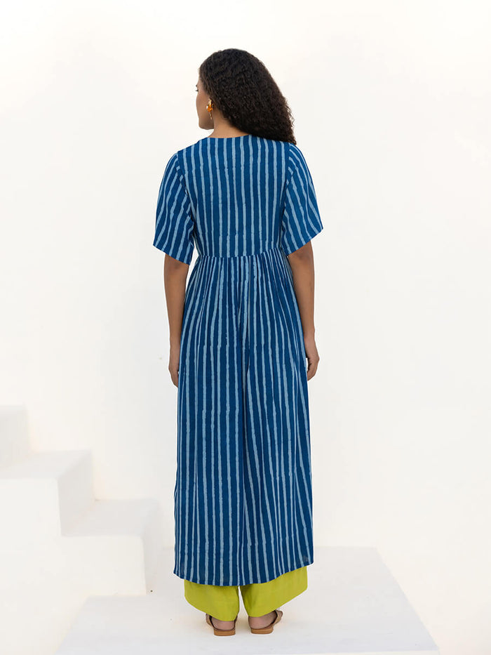 Nysa Long Kurta - Pinklay