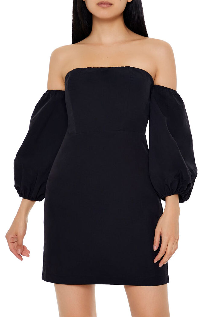 Off-the-Shoulder Mini Dress