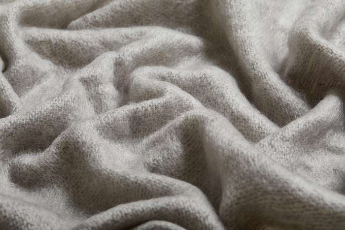 Owl Mooneen Mohair Throw Blanket - Cushendale Woollen Mills