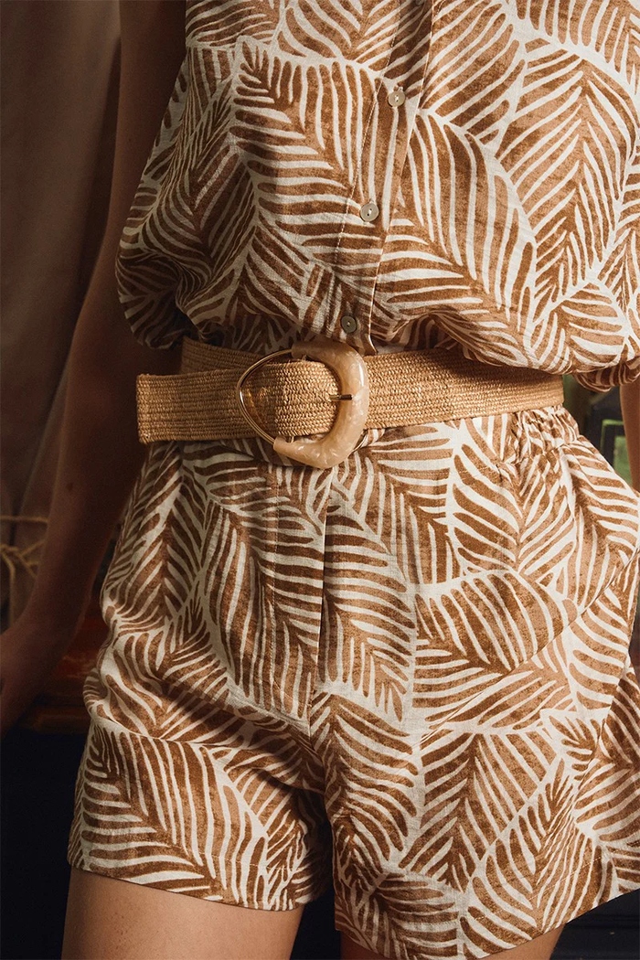 Palm Springs Camel Short