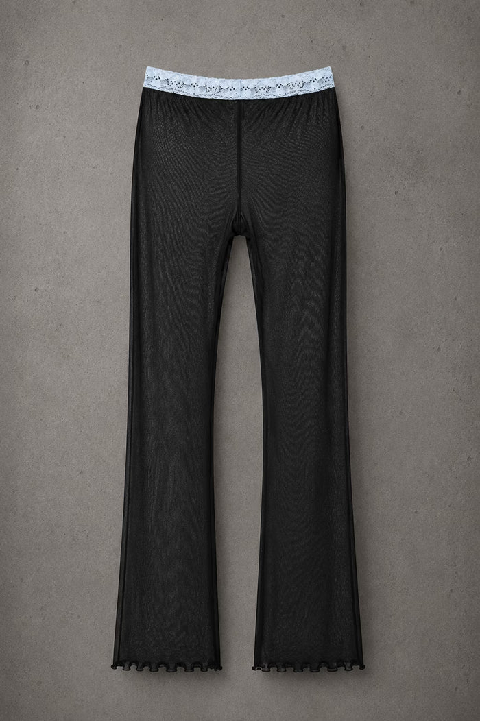 Pant Sheer Mesh Black  – Size S | Archive Sample