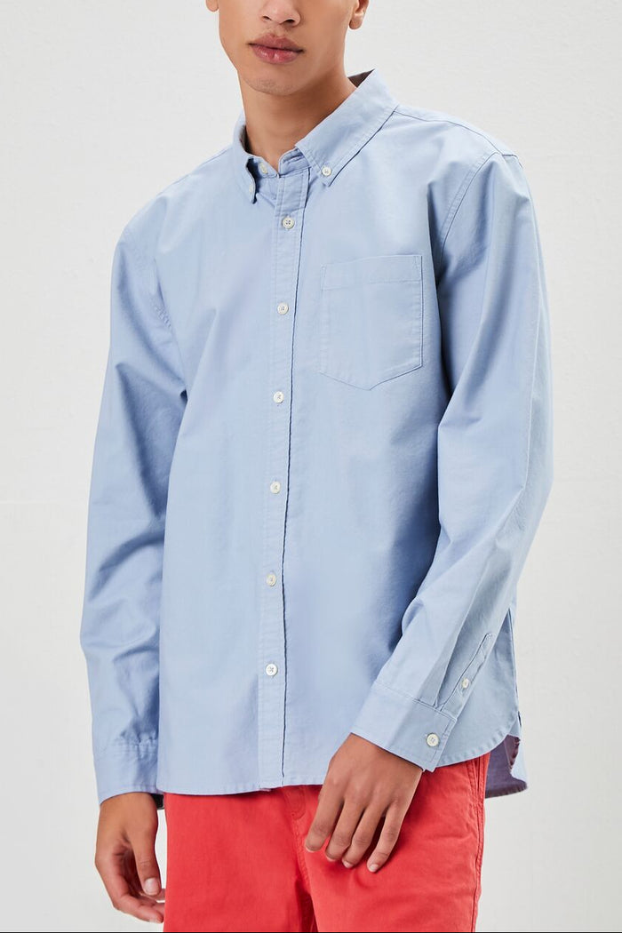 Pocket Button-Front Shirt