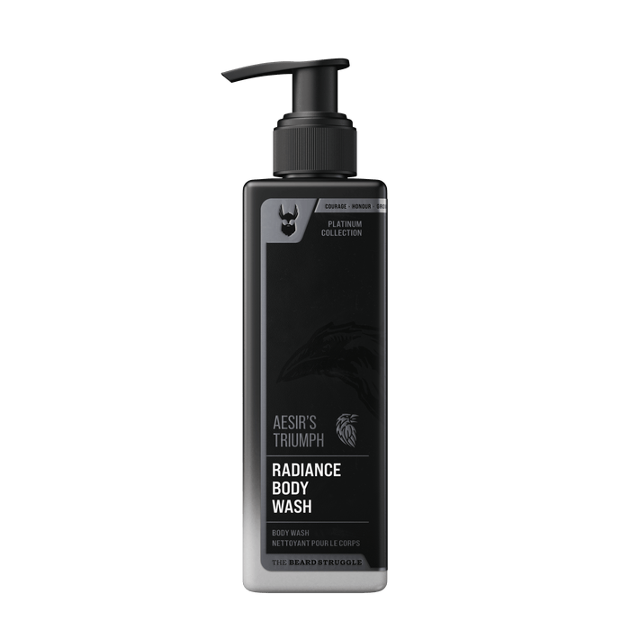 Radiance Body Wash, image 3. The Beard Struggle