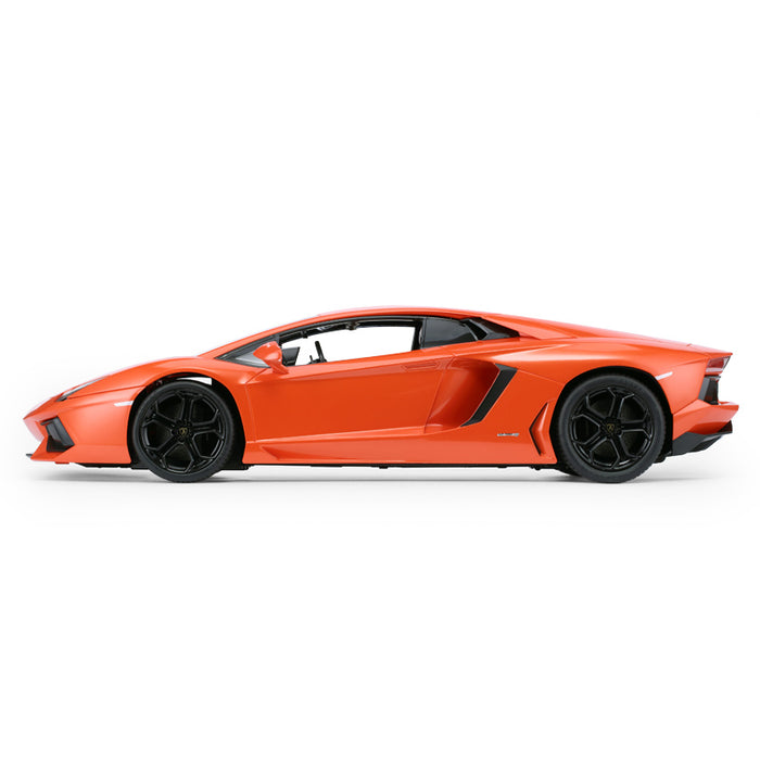 Rastar Licensed 1:10 Lamborghini Aventador LP700-4 Orange Remote Control Car