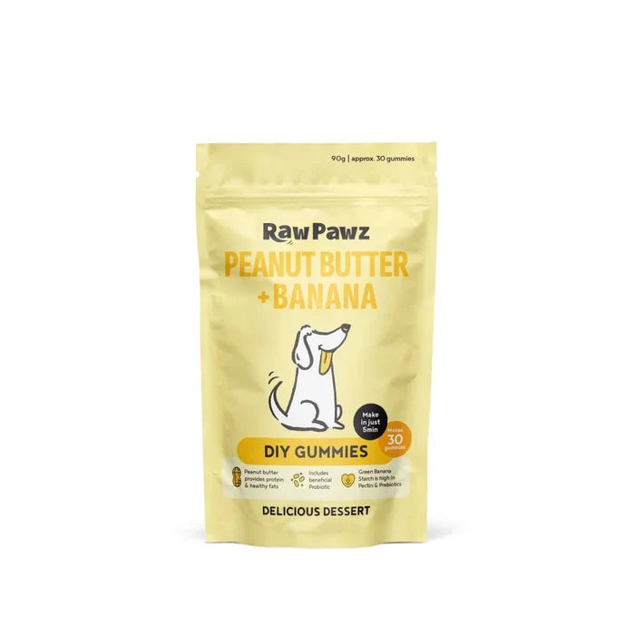 Raw Pawz Raw Pawz DIY Gummies - Peanut Butter & Banana Starch