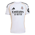 adidas Real Madrid  25/26 Home Soccer Jersey | White-Black | Men's