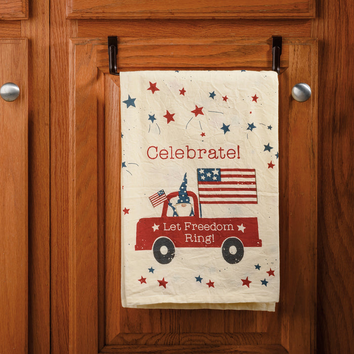 Red White & Blue Star Towels