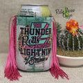 Regular The Thunder Rolls Fringe Koozie - Koozie