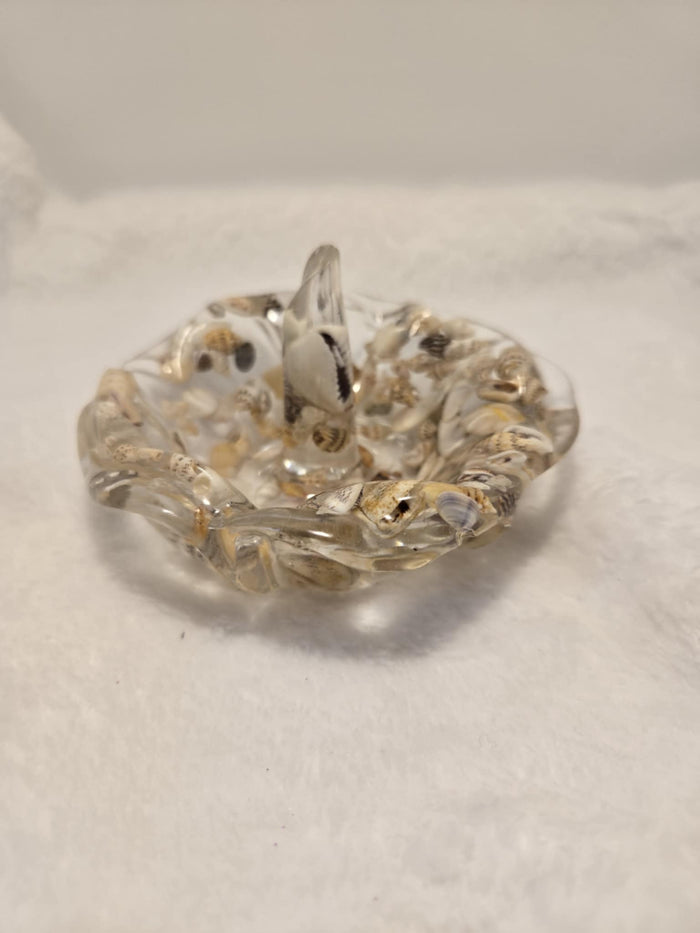 Ring Dish with sea shells