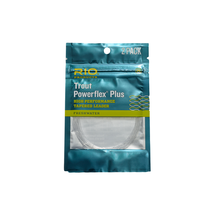 RIO Powerflex Plus Trout Leaders - 7.5 foot - 2PK