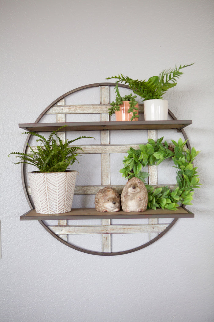 Round Folding Shelf