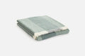 Sage CorrÃ¡n Irish Wool Throw Blanket - Cushendale Woollen Mills
