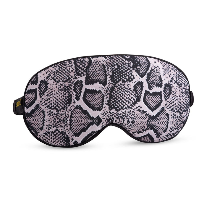 Satin Sleep Mask - Snake Print - Satin Sleep Mask