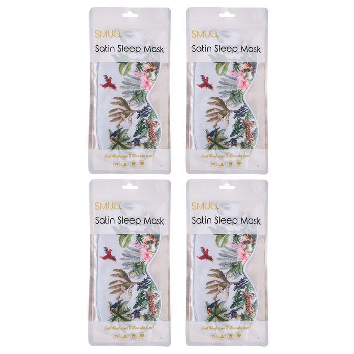 Satin Sleep Mask Multipack Sets - Various Designs - Satin Sleep Mask Set