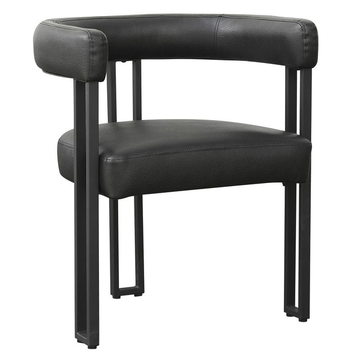 Scarlet Dining Chair - Faux Leather - Windsorchrome