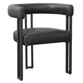 Scarlet Dining Chair - Faux Leather - Windsorchrome