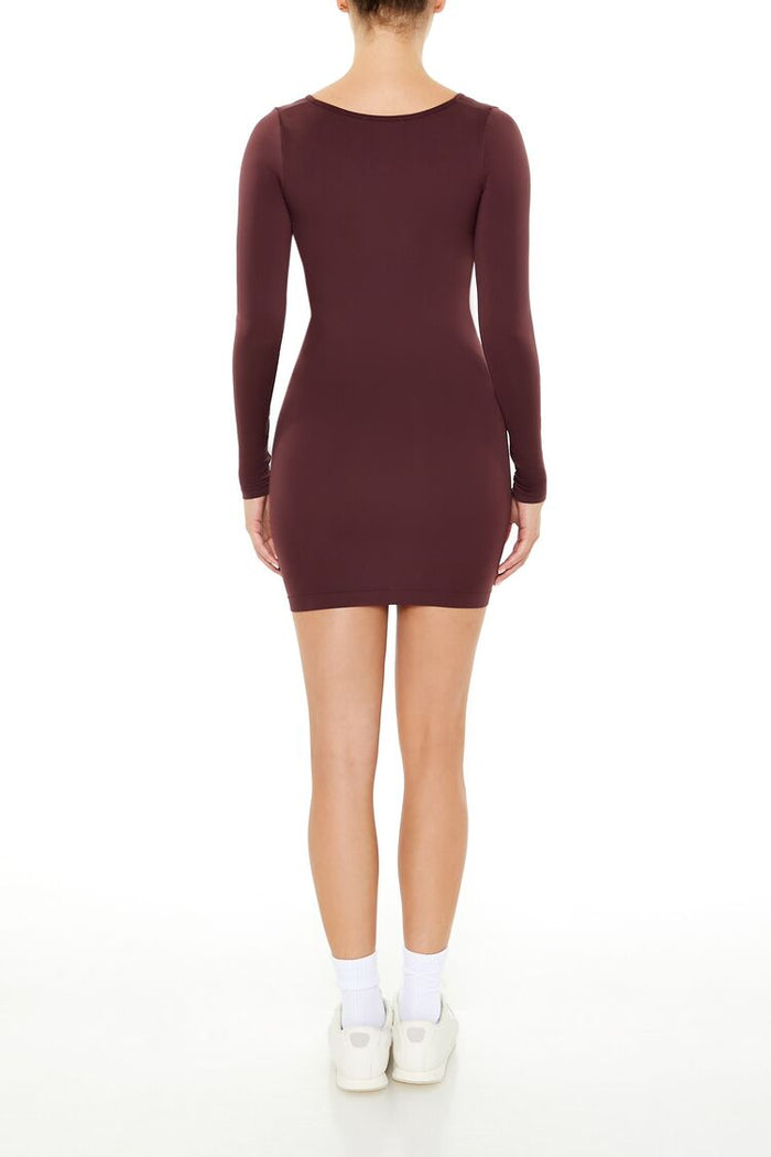 Seamless Scoop-Neck Mini Dress