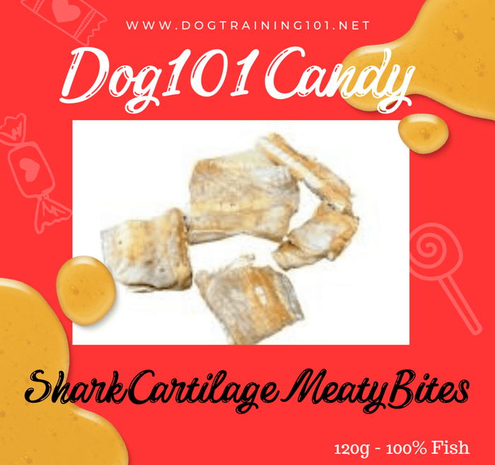 Dogtraining101 Shark Cartilage Meaty Bites 120g