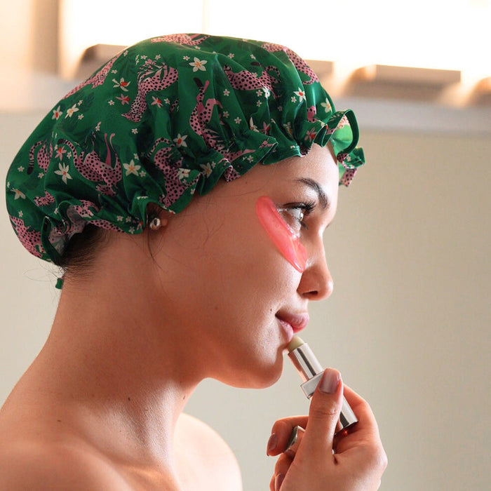 Shower Cap - Cheetah Print - Shower Caps