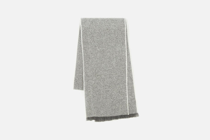 Silver Grange Lambswool Scarf - Cushendale Woollen Mills