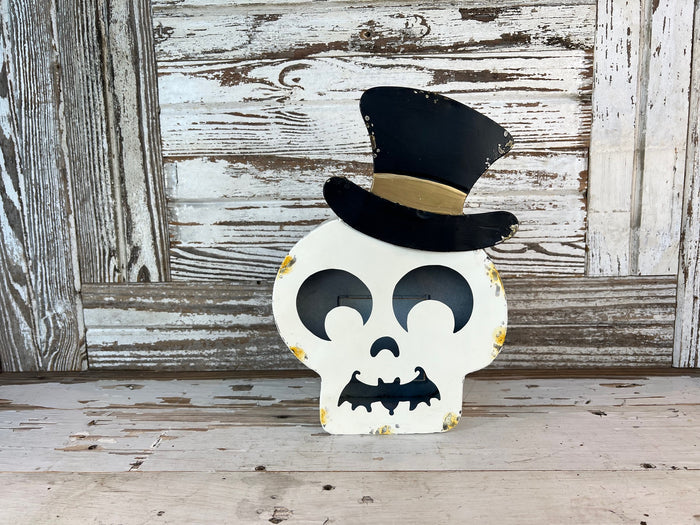 Skeleton Candle Holder