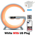 White With EU Plug