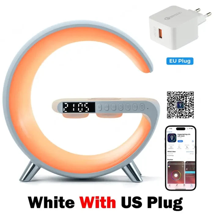 White With EU Plug