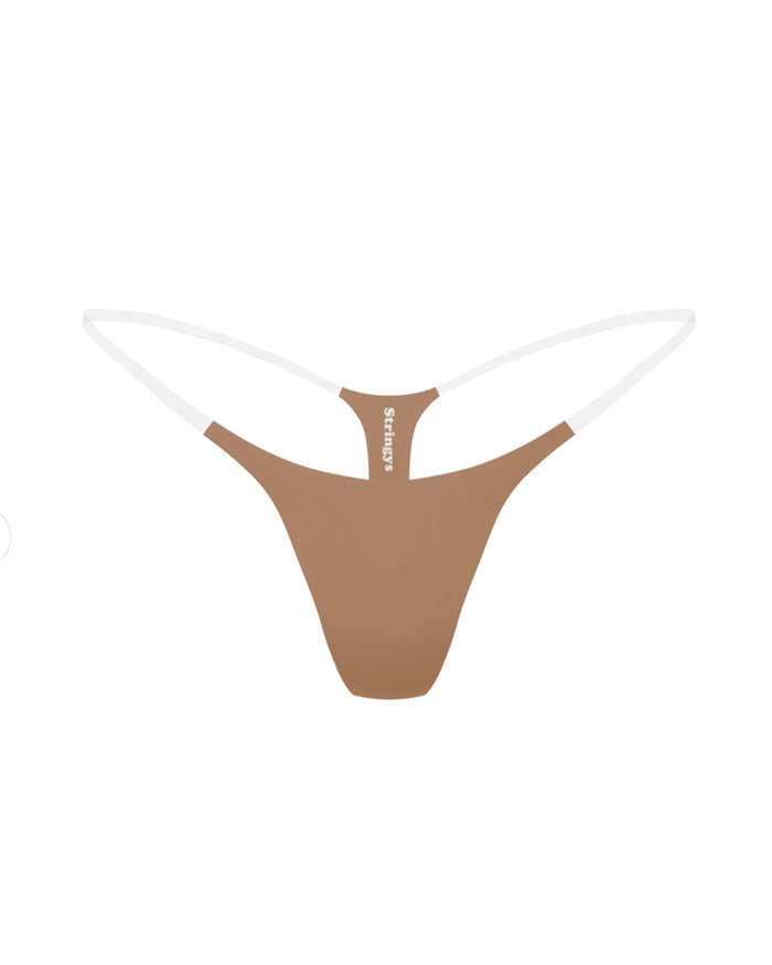 STRINGYS Nude Invisible Underwear - Caramel Clay