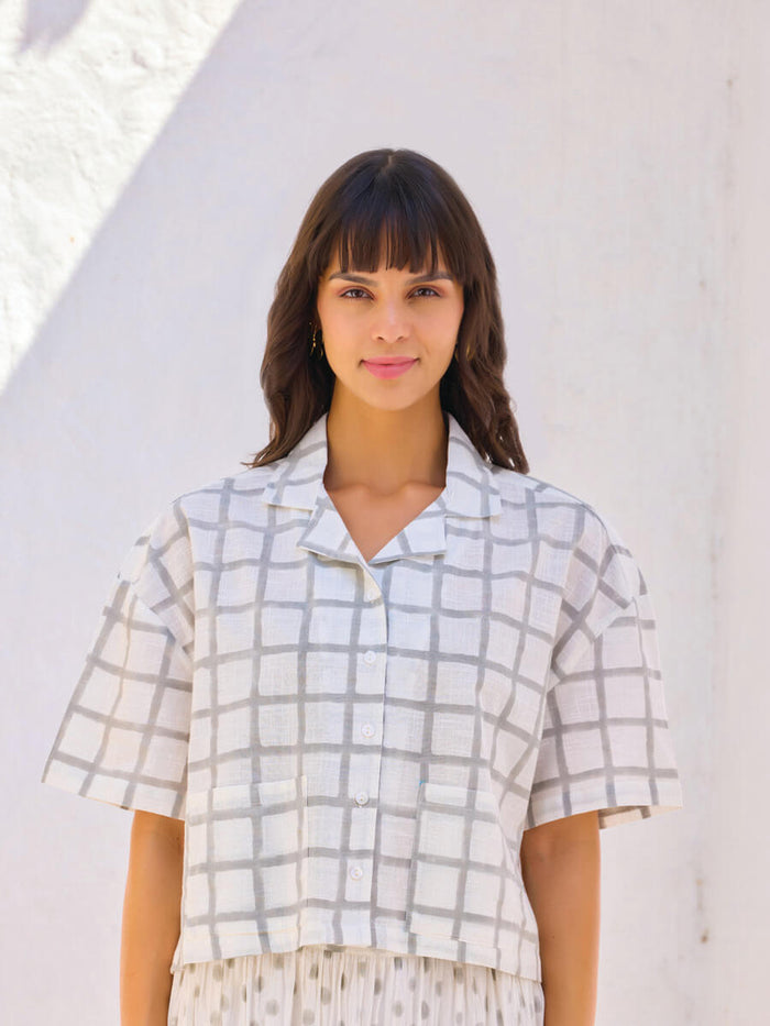 Sutra Shirt Top