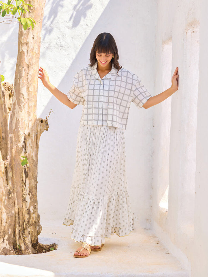 Sutra Shirt Top