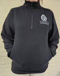 Sweatshirt 1/4 Zip Crested